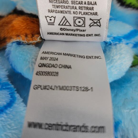 DISNEY TOY STORY TODDLER BOYS' BATHROBE WOODY BUZZ LIGHTYEAR ALIEN SIZE 2T - Picture 7 of 8